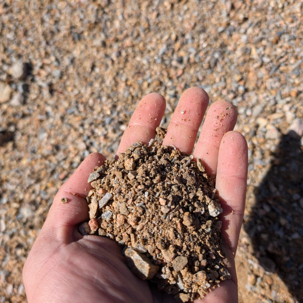 "Fill Dirt, versatile subsoil material for leveling and grading, 1 ton"