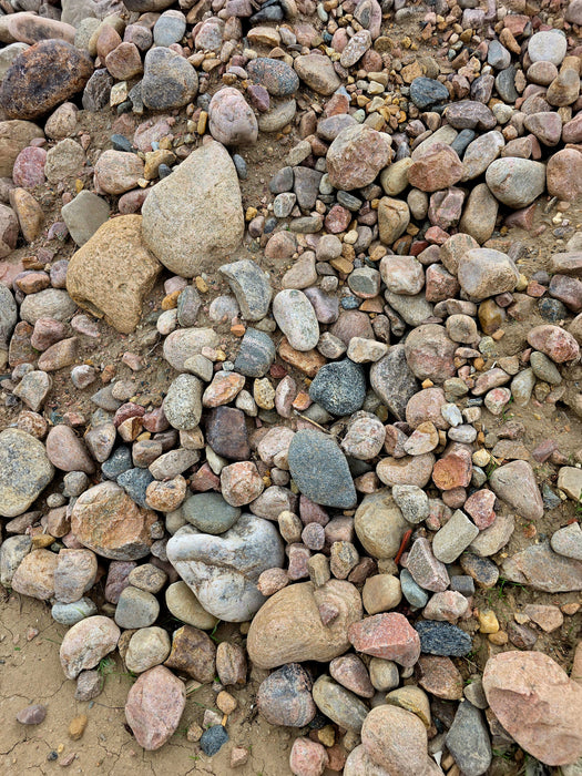 4"-12" River Cobble – Per 1 Ton