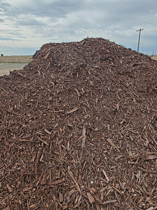Dyed Brown Mulch - Per 1 Yard