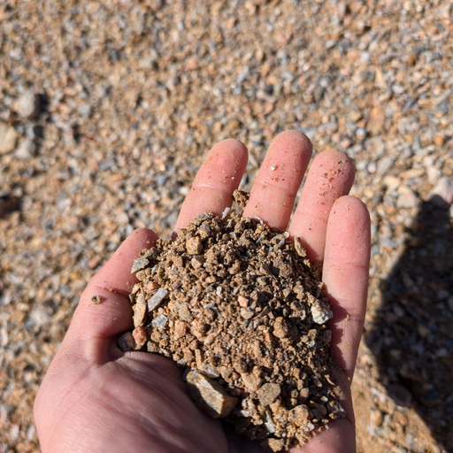 "Fill Dirt, versatile subsoil material for leveling and grading, 1 ton"
