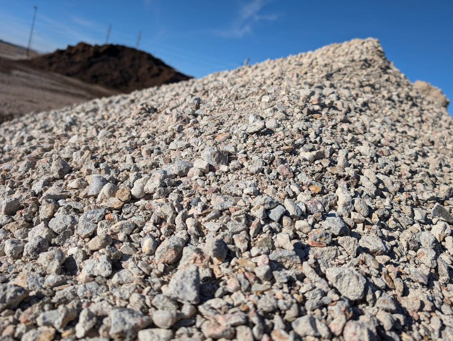 "Recycled Concrete, crushed aggregate for landscaping and driveways, 1 ton"
