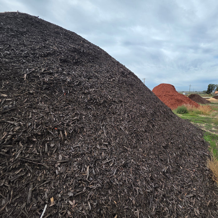 Dyed Coffee Brown Mulch - Per 1 Yard
