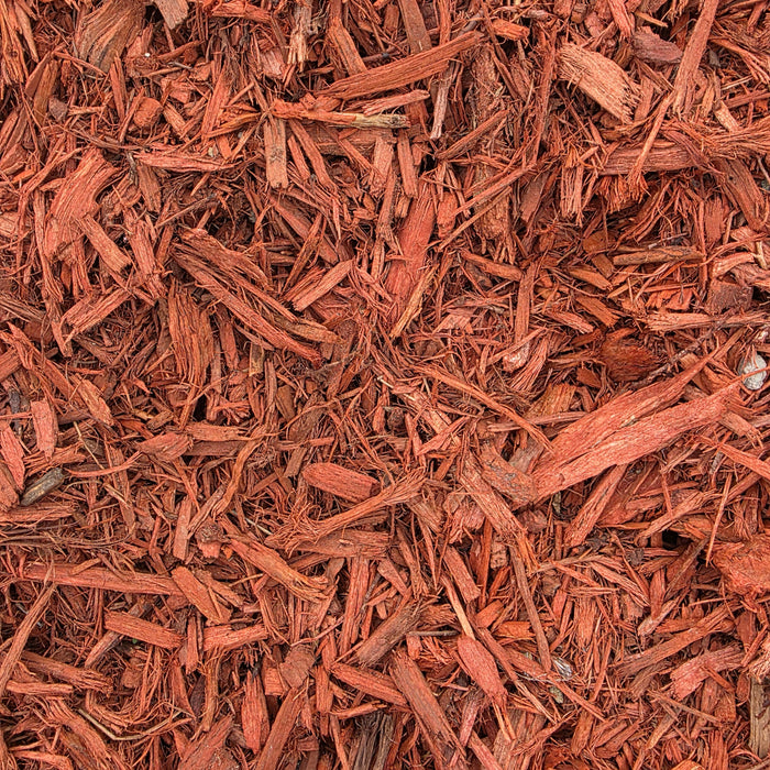 Dyed Red Mulch – Per 1 Yard