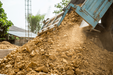"Fill Dirt, versatile subsoil material for leveling and grading, 1 ton"
